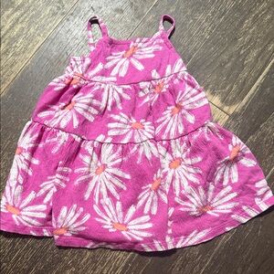 Carter's Pink and White Baby Dress